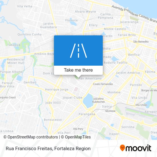 Rua Francisco Freitas map