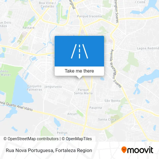 Rua Nova Portuguesa map