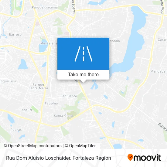 Rua Dom Aluisio Loschaider map