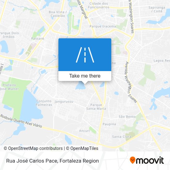 Rua José Carlos Pace map
