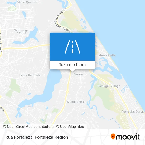 Rua Fortaleza map