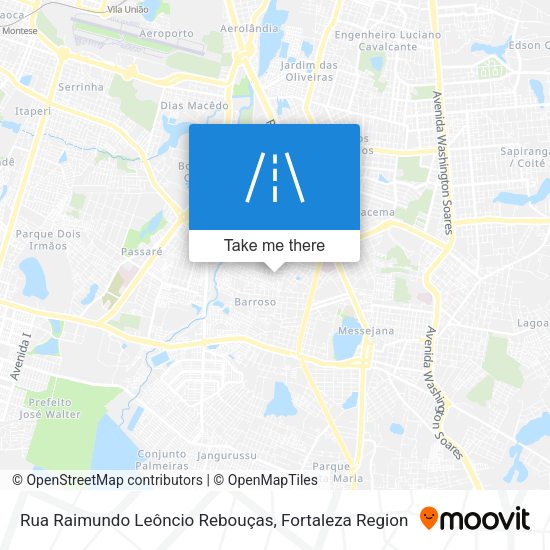 Rua Raimundo Leôncio Rebouças map