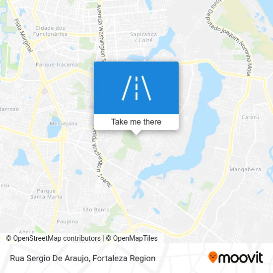 Rua Sergio De Araujo map