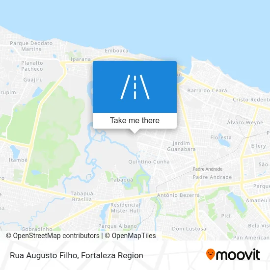 Rua Augusto Filho map