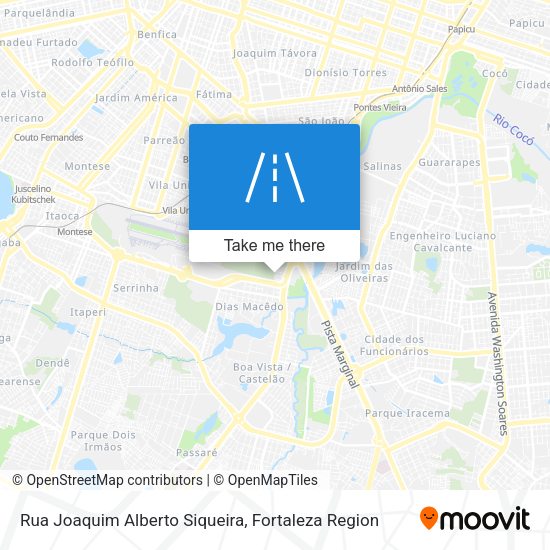 Rua Joaquim Alberto Siqueira map