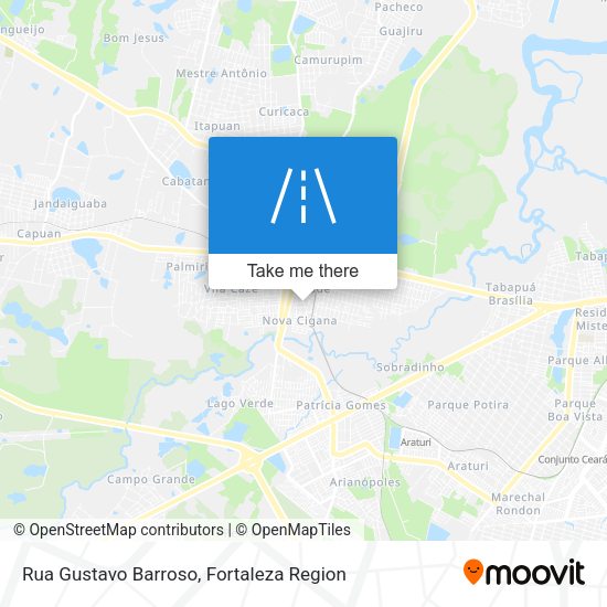 Rua Gustavo Barroso map