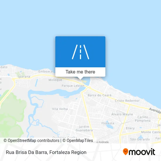 Rua Brisa Da Barra map
