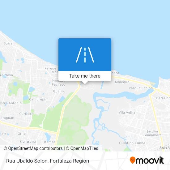 Rua Ubaldo Solon map