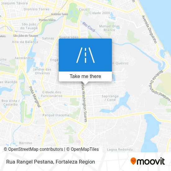 Rua Rangel Pestana map