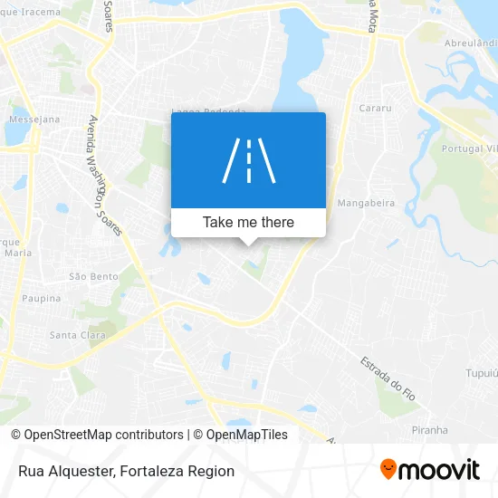 Rua Alquester map