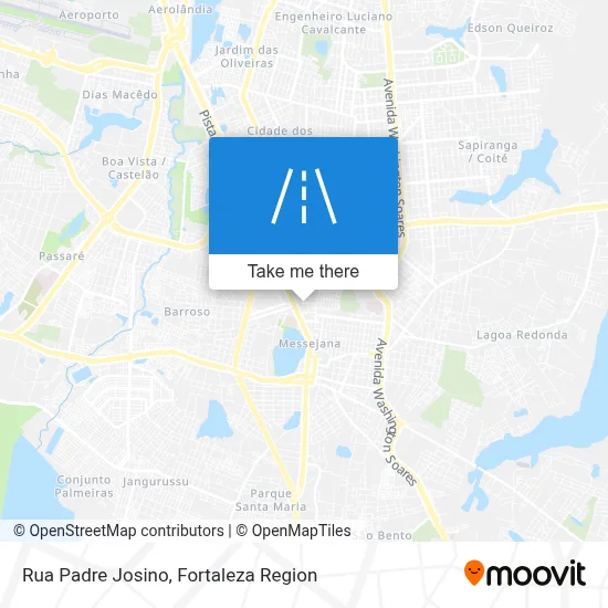 Rua Padre Josino map