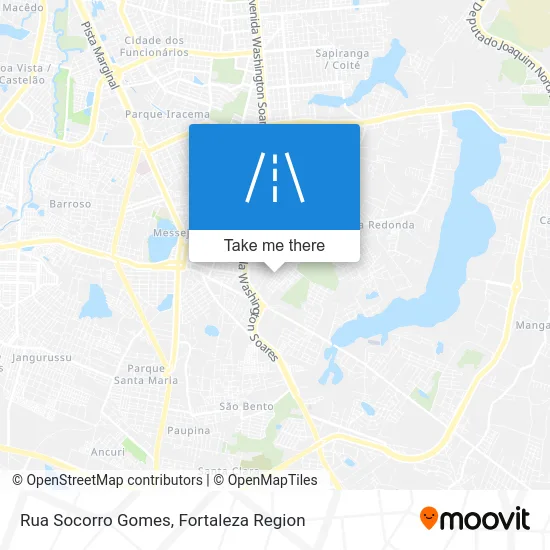 Rua Socorro Gomes map