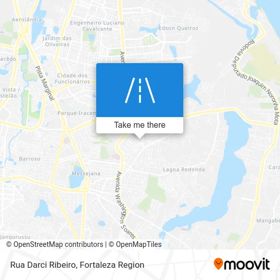 Rua Darci Ribeiro map