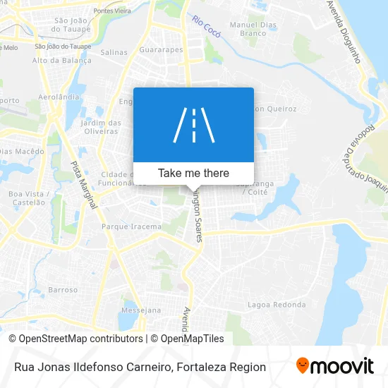 Rua Jonas Ildefonso Carneiro map