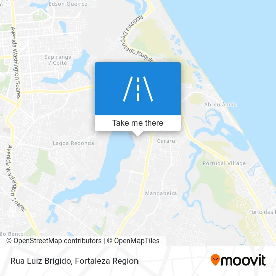 Rua Luiz Brigido map