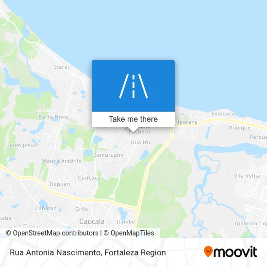 Rua Antonia Nascimento map