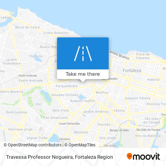 Travessa Professor Nogueira map