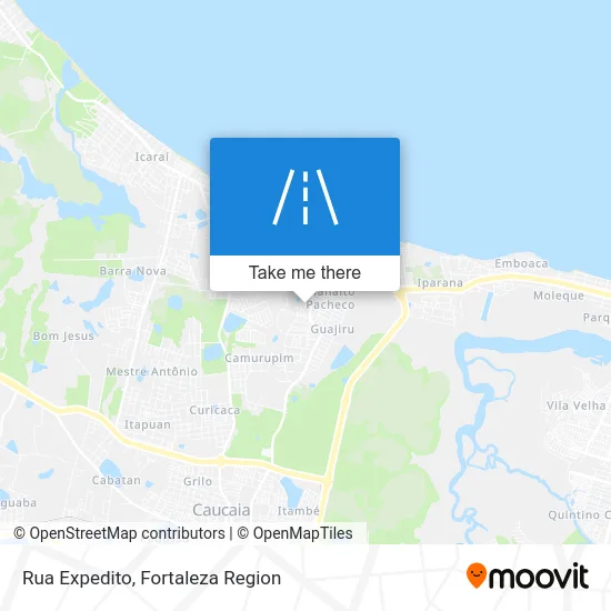 Rua Expedito map