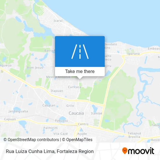 Rua Luiza Cunha Lima map