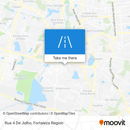 Rua 4 De Julho map