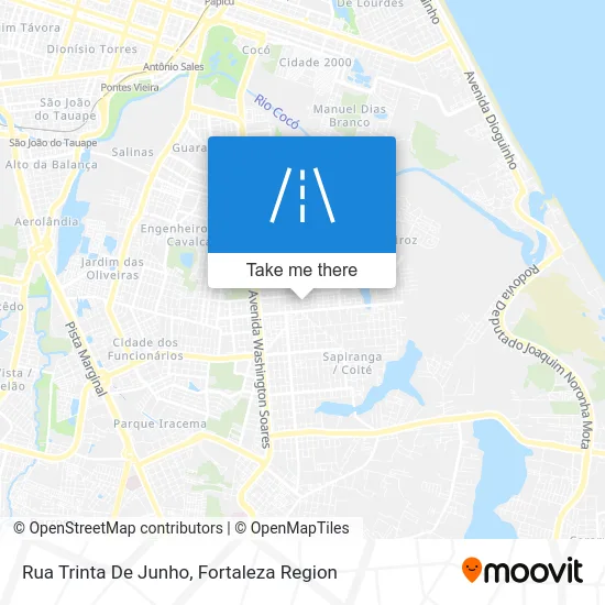 Rua Trinta De Junho map