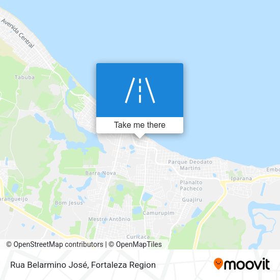 Rua Belarmino José map