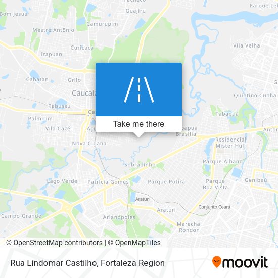 Rua Lindomar Castilho map