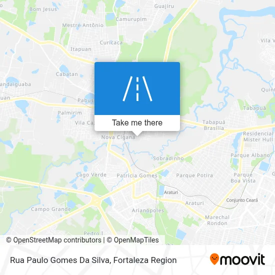 Rua Paulo Gomes Da Silva map