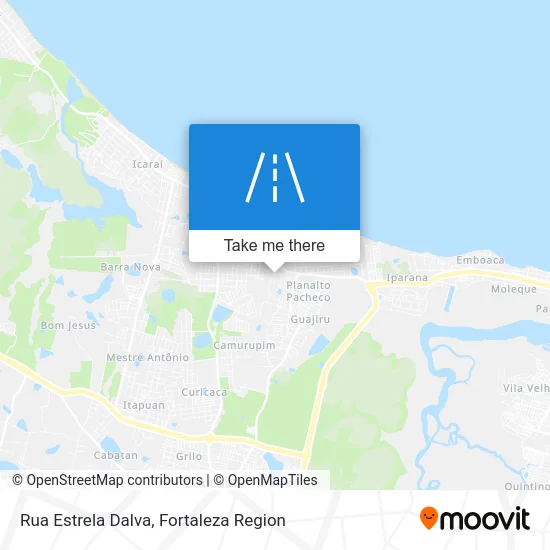 Rua Estrela Dalva map