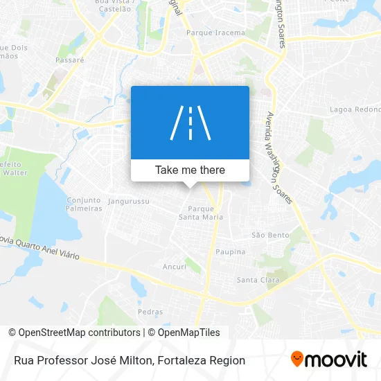 Rua Professor José Milton map