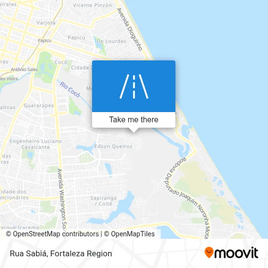 Rua Sabiá map
