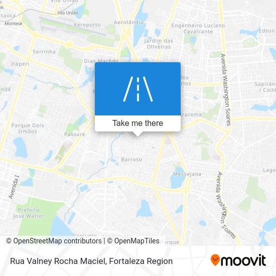 Rua Valney Rocha Maciel map