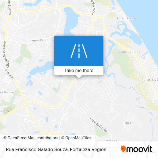 Rua Francisco Galado Souza map