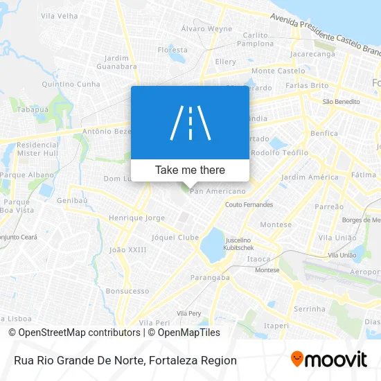 Rua Rio Grande De Norte map