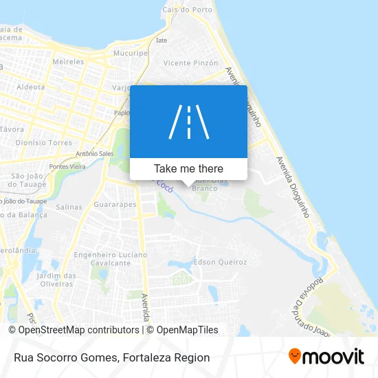 Rua Socorro Gomes map