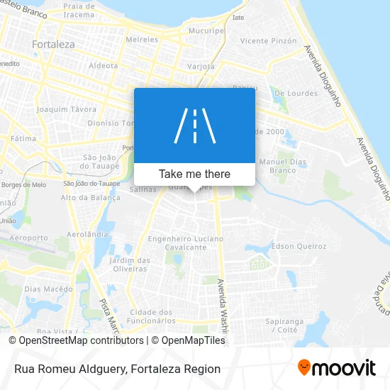 Rua Romeu Aldguery map