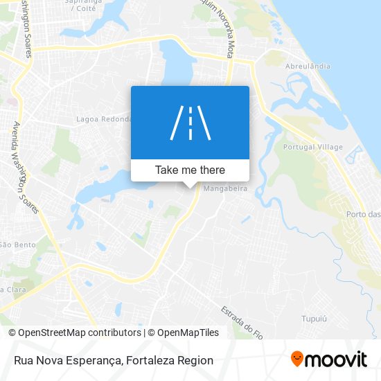 Rua Nova Esperança map