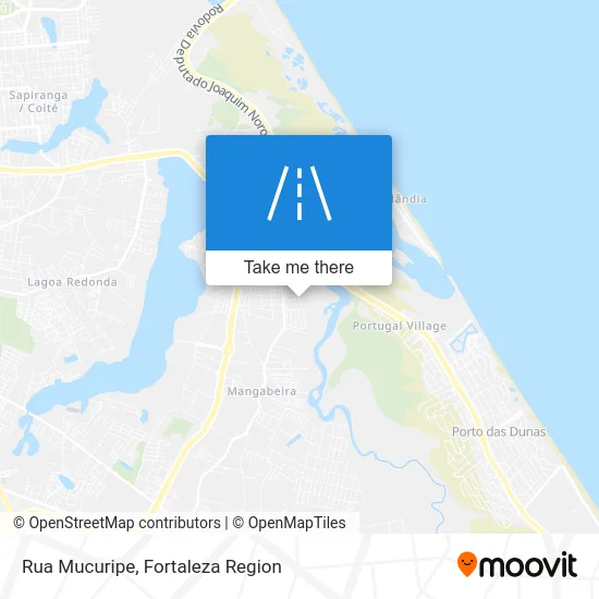 Rua Mucuripe map
