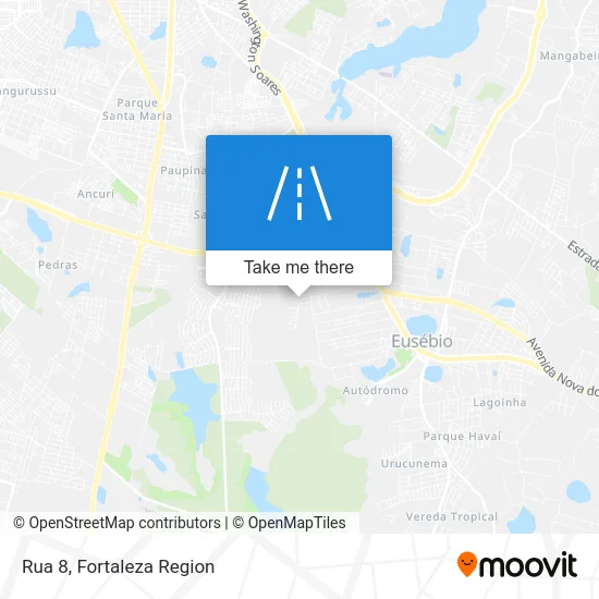 Rua 8 map