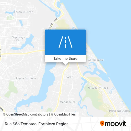 Rua São Temoteo map