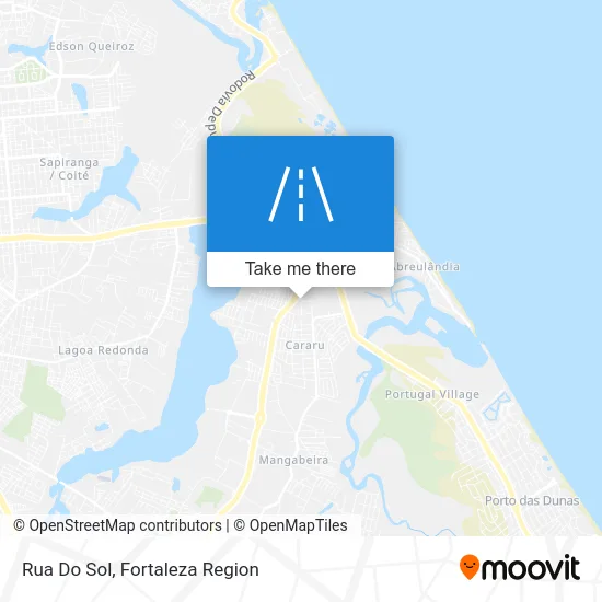 Rua Do Sol map