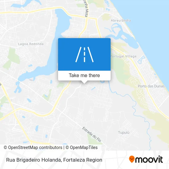 Rua Brigadeiro Holanda map