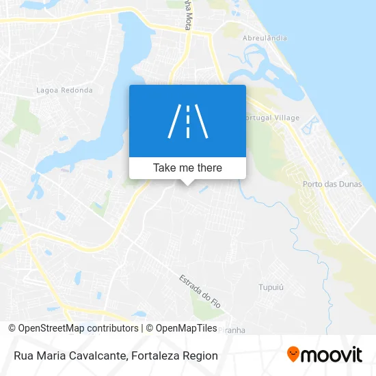 Rua Maria Cavalcante map