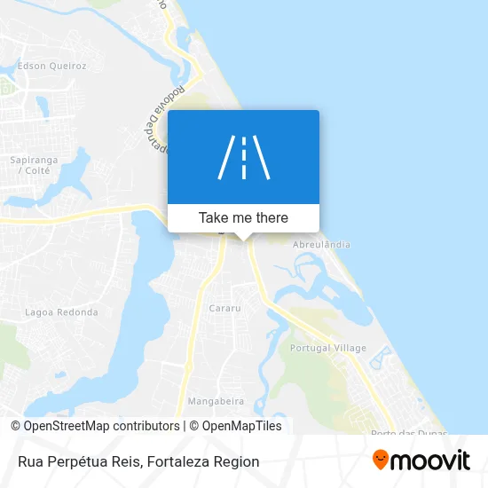 Rua Perpétua Reis map