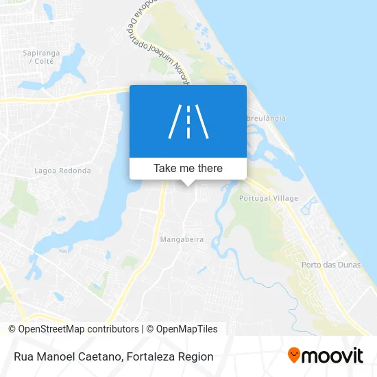 Rua Manoel Caetano map
