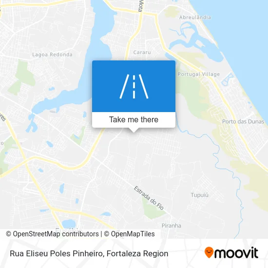 Rua Eliseu Poles Pinheiro map