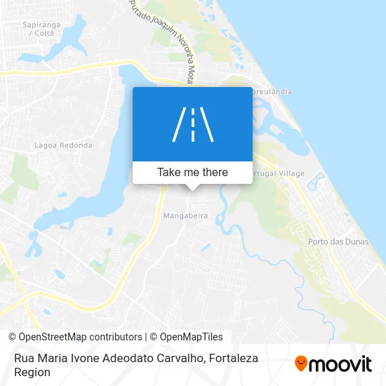 Rua Maria Ivone Adeodato Carvalho map