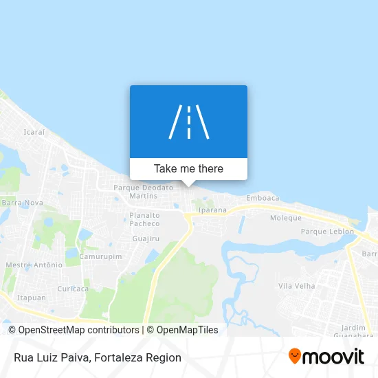 Rua Luiz Paiva map