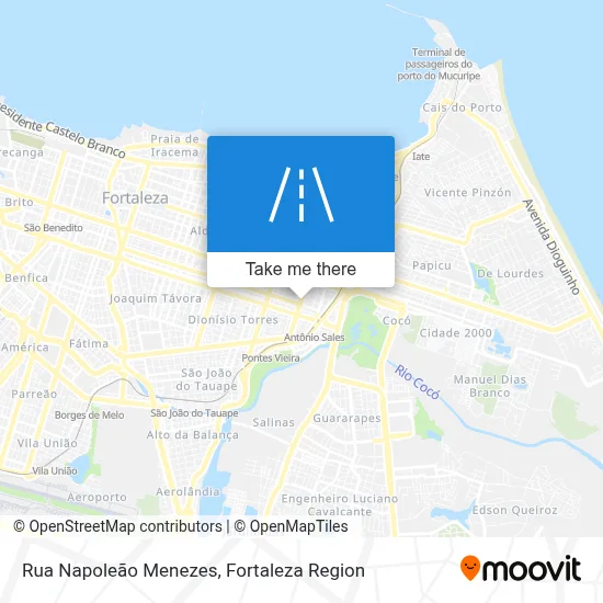 Rua Napoleão Menezes map