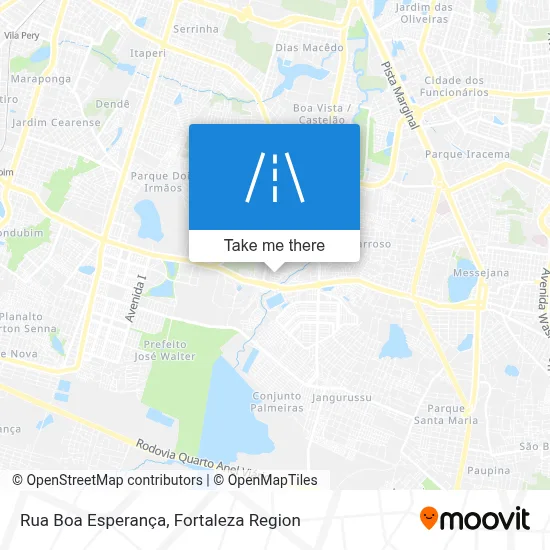 Rua Boa Esperança map